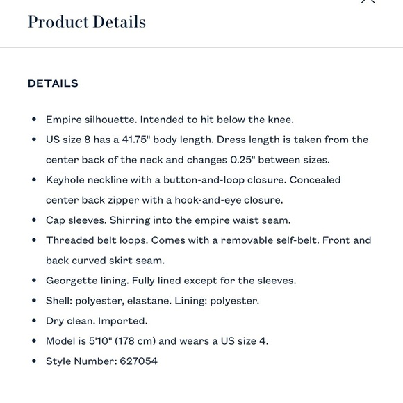 Lauren by Ralph Lauren Belted Crepe Floral Pattern Midi Dress Black Combo NWT 16 - Picture 14 of 14